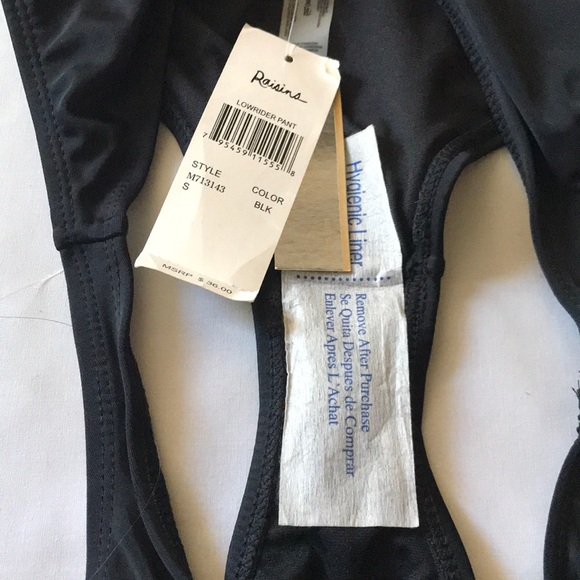 NWT La Blanca Classic Black Bikini Set SZ 4/Small - Picture 5 of 6